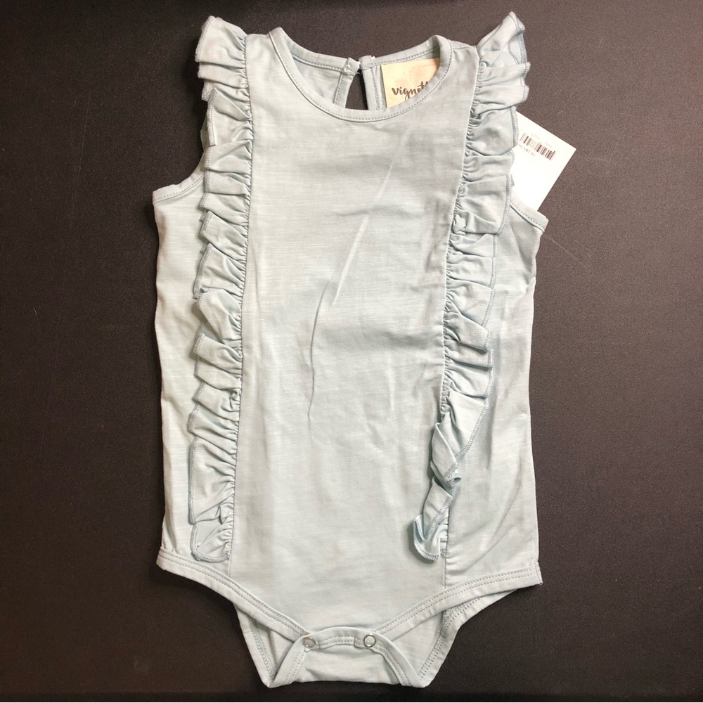 Vignette Ruffle Onesie Size 18-24 Months; NWT